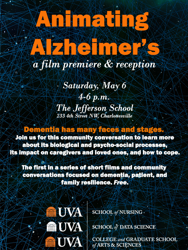 Animating Alzheimer's Event Flyer