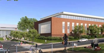 Rendering of new Manning Biotechnology Institute building